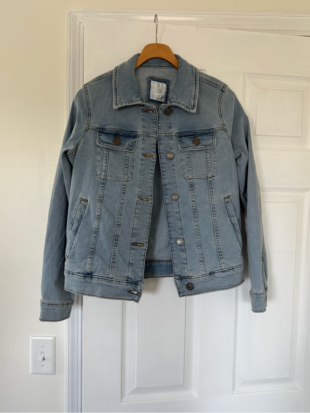LC Lauren Conrad Light Blue Denim Jacket